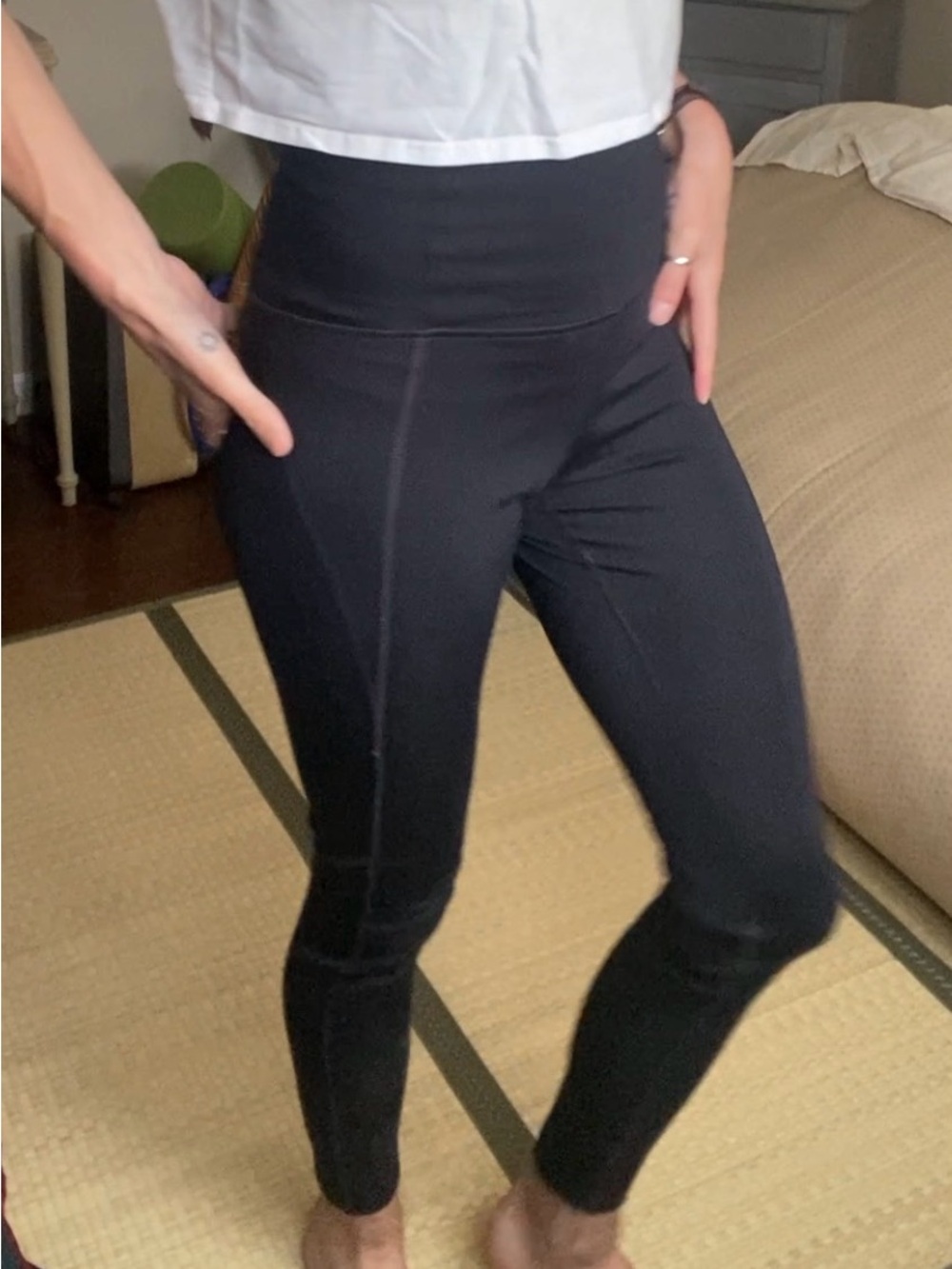 Girlfriend Collective High-Waist Black Active Leggings